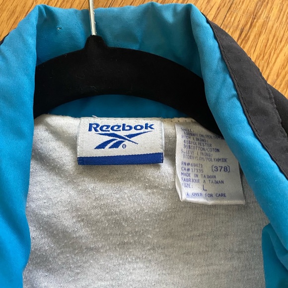 Vintage Reebok track zip up blue white - Picture 3 of 3